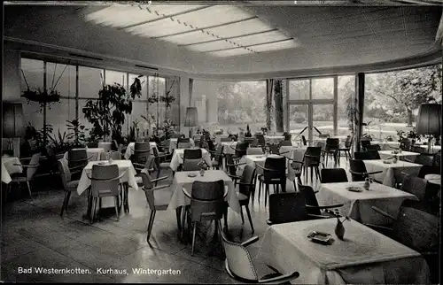 Ak Westernkotten Erwitte in Westfalen, Kurhaus, Wintergarten