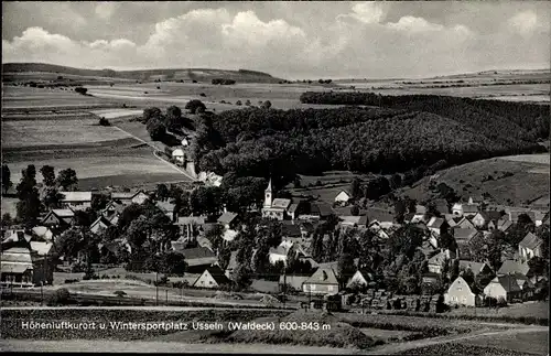 Ak Usseln Willingen im Upland Waldeck, Panorama