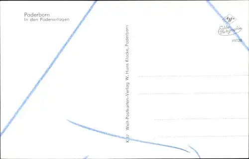 Ak Paderborn in Westfalen, Paderanlagen