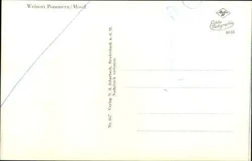 Ak Pommern Mosel Rheinland Pfalz, Panorama