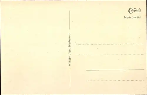 Ak Mechernich in der Eifel, Panorama