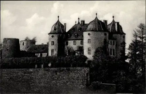 Ak Gemünden im Hunsrück, Schloss