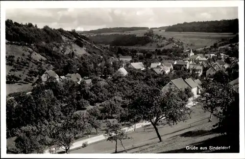 Ak Sindeldorf Schöntal Baden Württemberg, Panorama