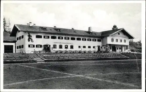 Ak Hausham in Oberbayern, Ferienheim, Gewerkschaftshaus Glückauf