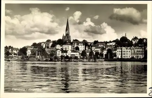 Ak Jürgensby Flensburg in Schleswig Holstein, Panorama