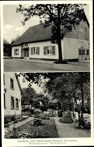 Ak Winkelshütten Borgholzhausen in Westfalen, Gasthaus