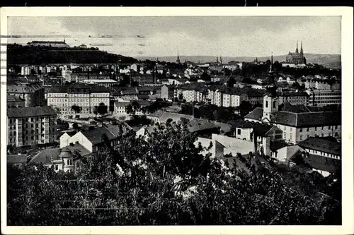 Ak Brno Brünn Südmähren, Gesamtansicht der Stadt