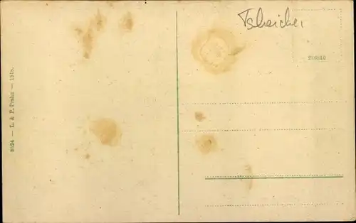 Ak Turnov Turnau Region Reichenberg, Namesti