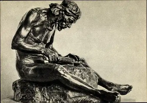 Ak Plastik von G. R. Saleman, Schleifer