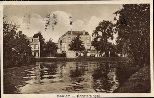 Ak Haarlem Nordholland Niederlande, Schotersingel