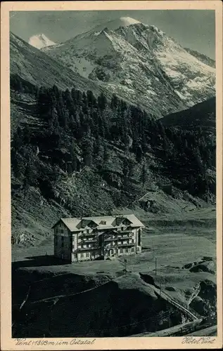 Ak Vent Sölden in Tirol, Hotel Vent im Ötztal