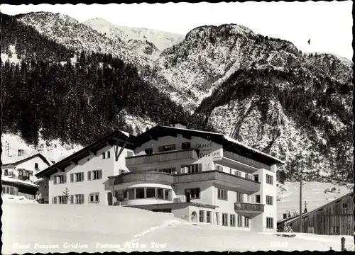 Ak Pettneu am Arlberg in Tirol, Hotel Gridlon