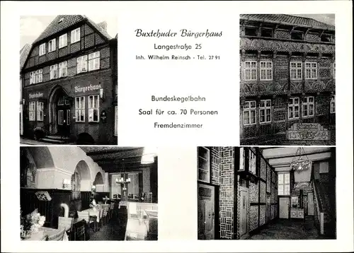Ak Buxtehude in Niedersachsen, Buxtehuder Bürgerhaus, Langestr. 25