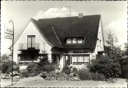 Ak Lemförde in Niedersachsen, Hotel zur Post