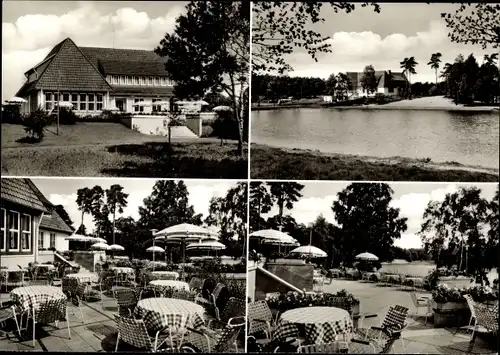 Ak Ottersberg in Niedersachsen, Rasthaus Grundbergsee, Autobahn Hamburg Bremen