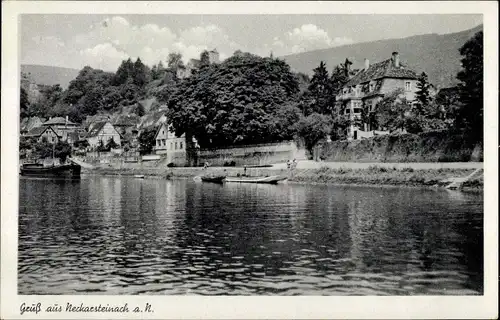 Ak Neckarsteinach in Hessen, Teilansicht