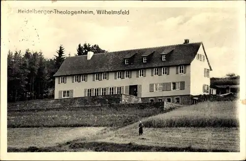Ak Wilhelmsfeld bei Heidelberg. Theologenheim