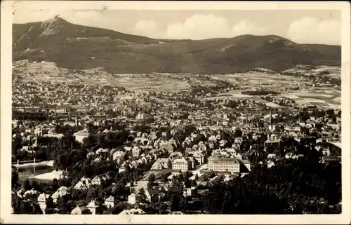 Ak Liberec Reichenberg in Böhmen, Gesamtansicht