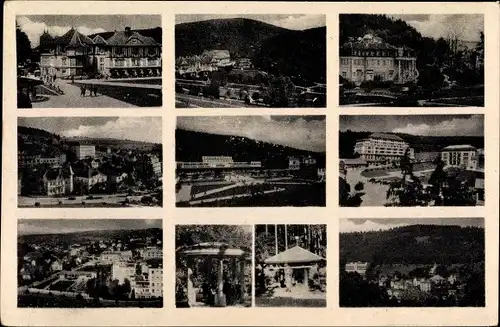 Ak Luhačovice Bad Luhatschowitz Region Zlin, Ortsansichten