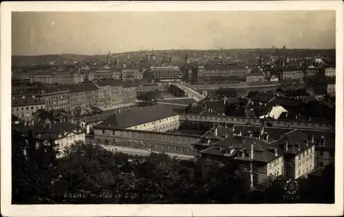 Ak Praha Prag Tschechien, Pohled ze Zlate studny