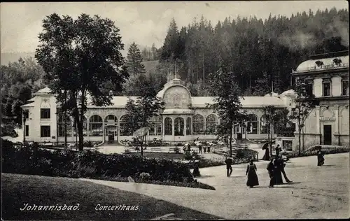 Ak Janské Lázně Johannisbad Region Königgrätz, Konzerthaus