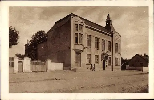 Ak Milovice nad Labem Milowitz Mittelböhmen, Hotel Maly