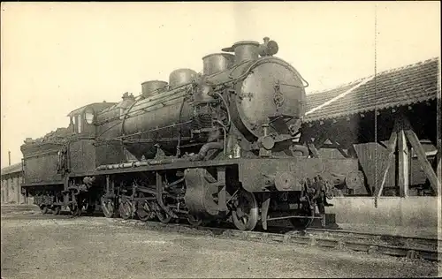 Ak Les Locomotives du Sud-Ouest, Machine 150 A 020, Französische Eisenbahn