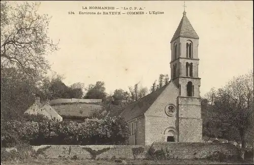 Ak Commes Calvados, L'Eglise