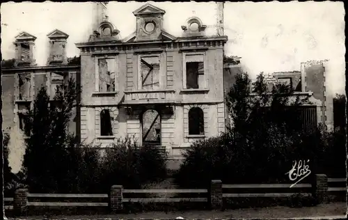 Ak Colombelles Calvados, L'ancienne Mairie