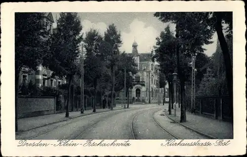 Ak Dresden Kleinzschachwitz, Kurhausstraße, Post