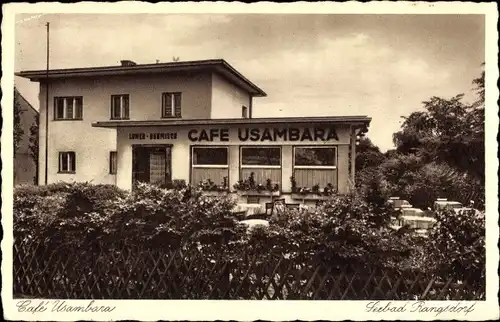 Ak Rangsdorf in Brandenburg, Cafe Usambara
