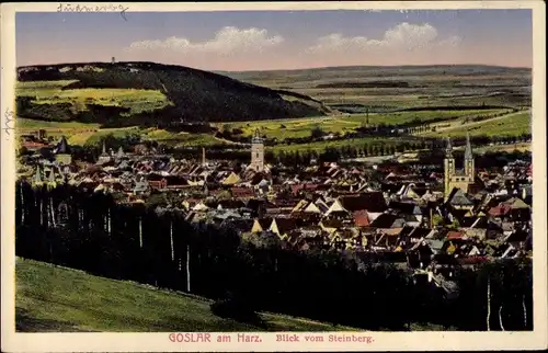 Ak Goslar am Harz, Panorama