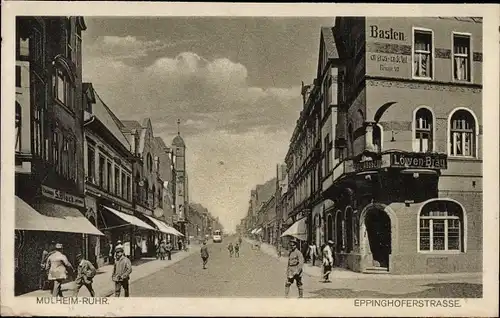 Ak Mülheim an der Ruhr, Eppinghofer Straße, Gasthaus