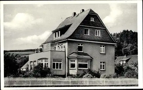 Ak Steinbrücken Dietzhölztal in Hessen, Pension Haus Karle
