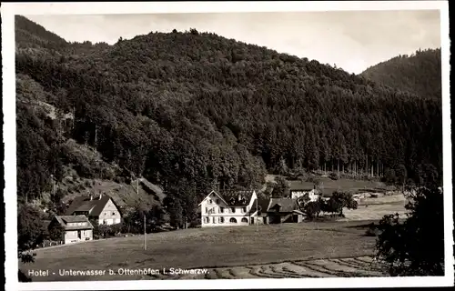 Ak Unterwasser Ottenhöfen im Schwarzwald, Hotel