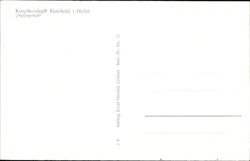 Ak Reinfeld in Holstein, Holstenhof