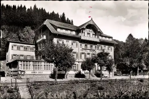 Ak Titisee Neustadt im Breisgau Hochschwarzwald, Hotel Bären