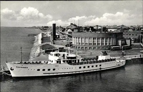 Ak Wilhelmshaven in Niedersachsen, Bäderschiff Rüstringen