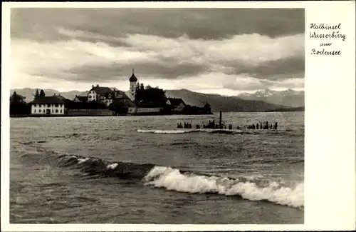 Ak Wasserburg am Bodensee Schwaben, Panorama