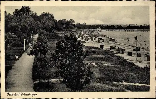 Ak Ostseebad Boltenhagen, Promenade, Strand