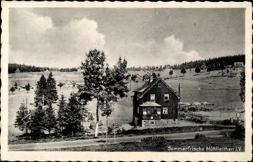 Ak Mühlleithen Klingenthal im Vogtland Sachsen, Panorama