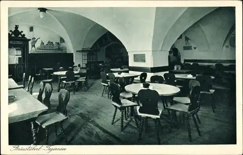 Ak Tegernsee in Oberbayern, Bräustüberl