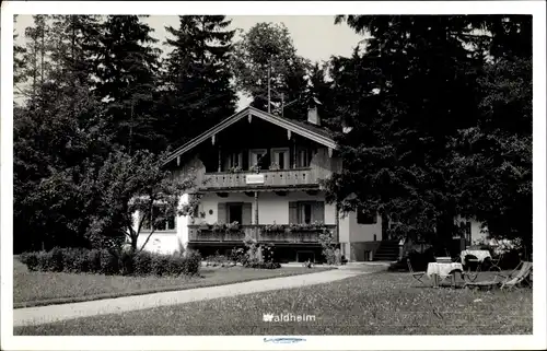 Ak Rottach Egern in Oberbayern, Waldheim