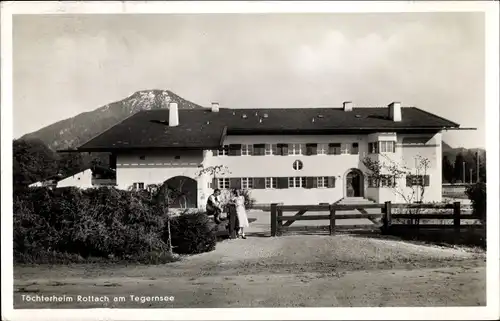 Ak Rottach Egern in Oberbayern, Töchterheim