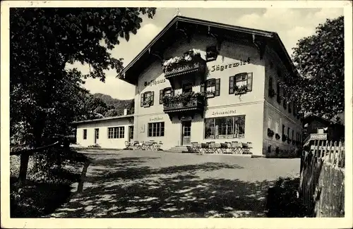 Ak Brannenburg in Oberbayern, Gasthaus zum Jägerwirt