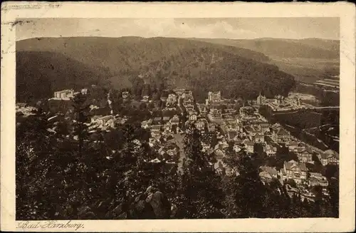 Ak Bad Harzburg am Harz, Panorama