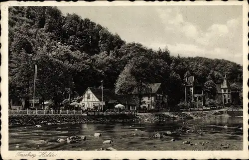 Ak Treseburg Thale im Harz, Teilansicht