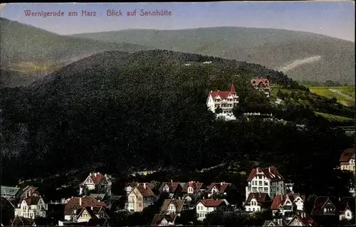 Ak Wernigerode am Harz, Sennhütte