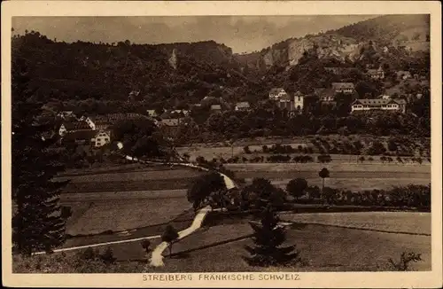 Ak Streitberg Wiesenttal Fränkische Schweiz, Panorama