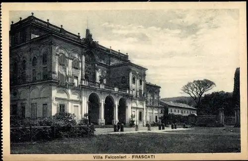 Ak Frascati Lazio, Villa Falconieri